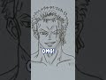 Easy things to draw when you're bored zoro#drawing #art #fun#satisfying