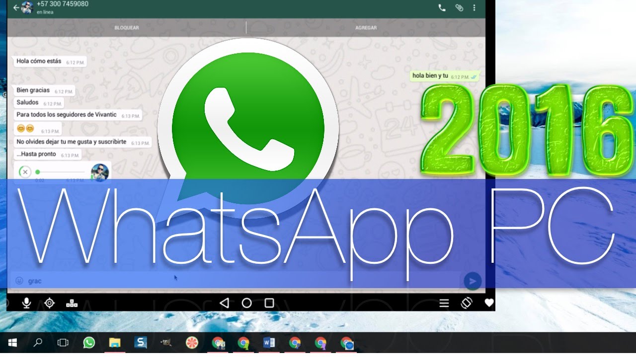 Descargar E Instalar Whatsapp Para Pc Windows 10 81 8