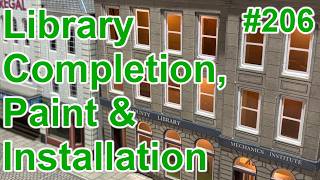 206 Installing the Library at Leopard Street Model Railway