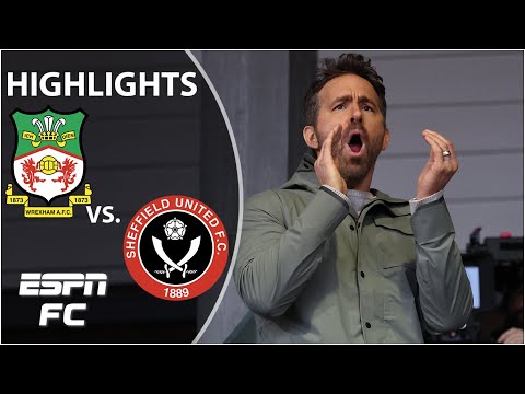 🚨 HOLLYWOOD ENDING?! 🚨 Wrexham vs. Sheffield United | FA Cup Highlights | ESPN FC