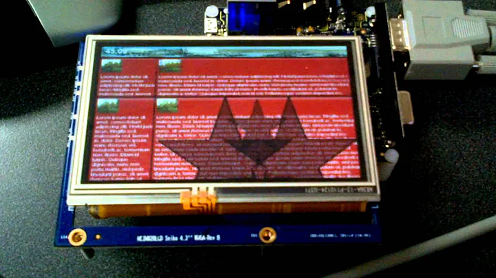 i.MX53 OpenGL ES 2.0 Framerate Test | Crank Software Storyboard Sample GUI Demo