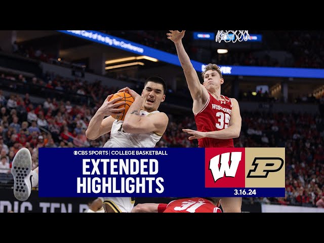 Wisconsin vs Purdue: College Basketball Highlights | CBS Sports class=