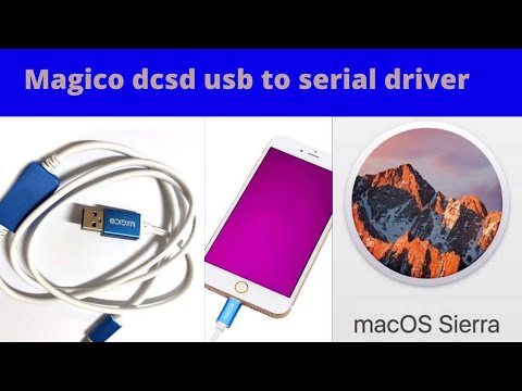 #1 Magico dcsd cable driver for Mac os high Sierra Mới Nhất