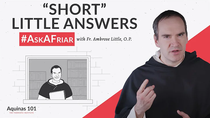 The Natural Law, Christian salvation and more! #AskAFriar (Aquinas 101)