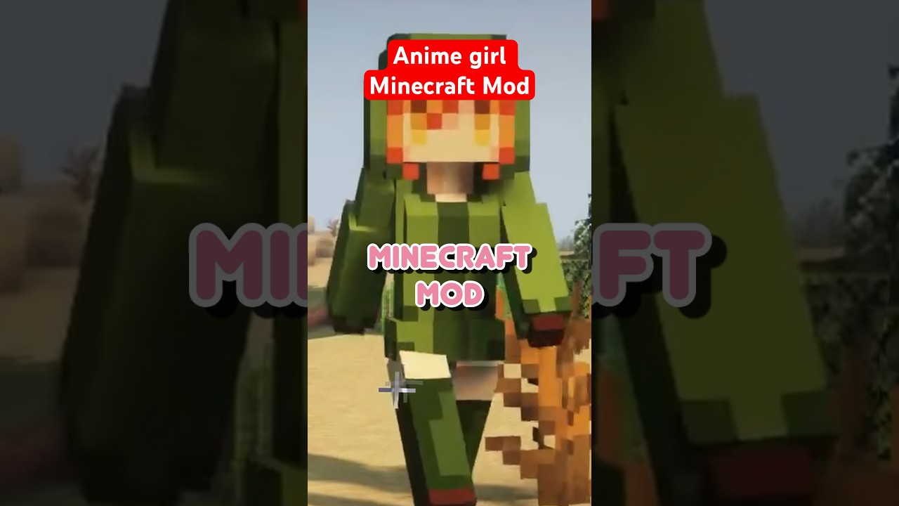 Anime Girl Minecraft Mod