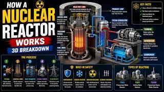 How a Nuclear Reactor Works | 3D Breakdown of Nuclear Power Plants ⚛️⚡ | 3D DECODE