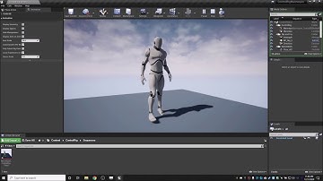 Control Rig Mannequin - Practice Animation (Walking)