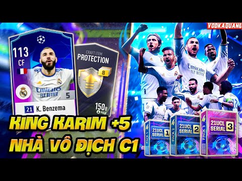 Vodka Đỉnh | Bất ngờ mở ra Karim Benzema 21 UCL, Quang đầu tư 1 chuỗi quyết đập 5 với nhà vô địch C1