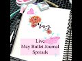 Live May Bullet Journal Spreads 2021