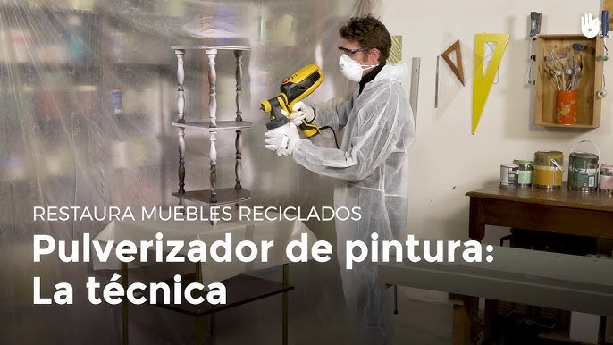 Preparar el pulverizador de pintura