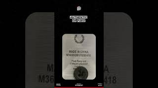 Authentic or Fake Fred PerryTwin Tipped Polo Shirt Tennis Black