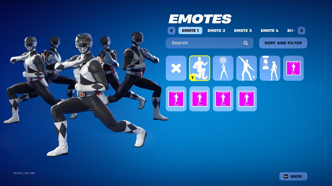 Fortnite Power Rangers Bundle (FULL SHOWCASE)