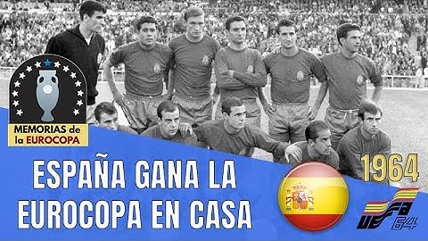 🇪🇸 ESPAÑA CAMPEONA EUROCOPA 1964 🏆  Historia de la Euro 🇪🇺