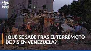 Desde Caracas reportan cortes de energía y daños tras terremoto de 7.5 en Venezuela