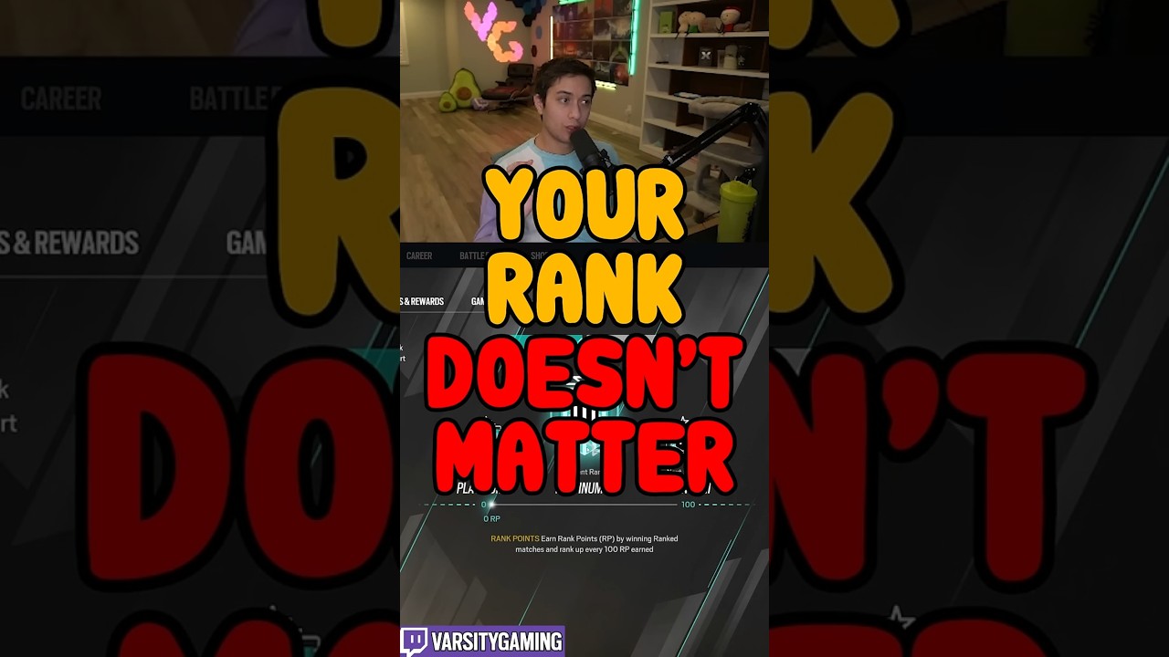 YOUR RANK DOESN'T AFFECT MATCHMAKING (SIEGE SCHOOL) 