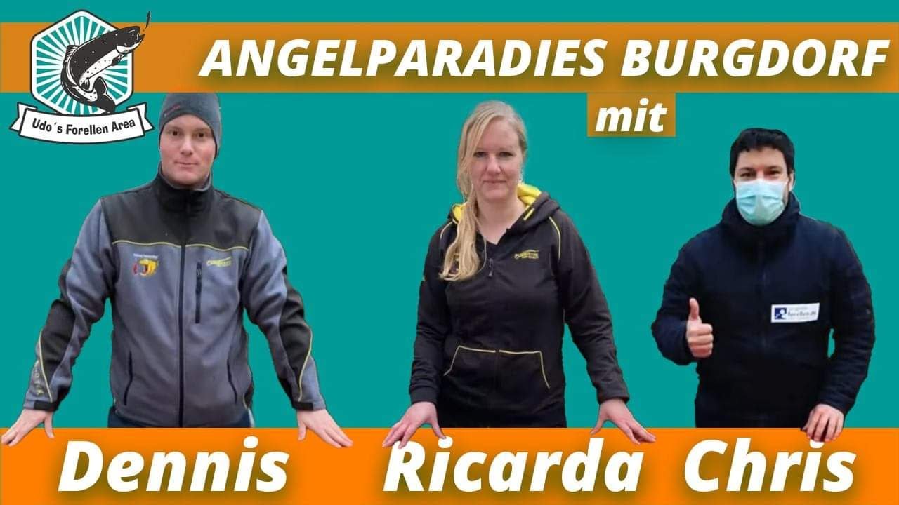Mit Ricarda, Dennis, Bodo und Chris im Angelparadies Burgdorf, mit Spoon und Bombarde | Vlog #17