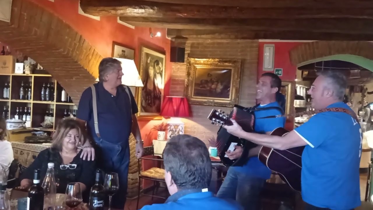 canti popolari - Il mio galletto - con fisarmonica e chitarra