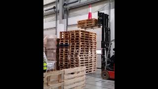 Part of  Operator Test - Forklift Practical #shorts