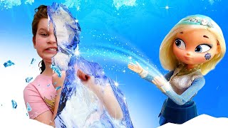 Принцесса Сина и Снежка Сказочный патруль спасают Королевство СИ - видео для девочек про волшебниц
