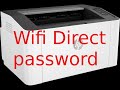 Как узнать Wifi Direct пароль и IP адрес HP Laser 107w 108w