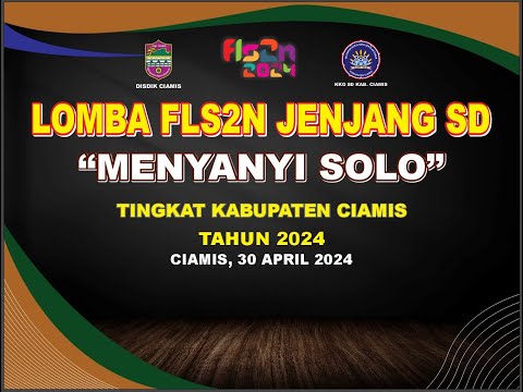 SOLO - FLS2N SD TINGKAT KAB. CIAMIS TAHUN 2024