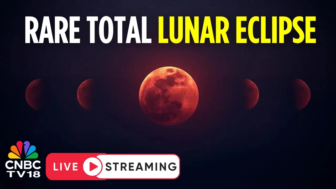 Lunar 'Blood Moon' Eclipse LIVE: View of Total Lunar Eclipse Across The World | Lunar Eclipse | N18G