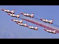 "Silver Stars" Formation Aerobatic Airshow | 10 x K-8E Jets | Egyptian Airforce @ AFW [Low Passes]