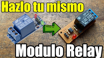 Arma tu propio MODULO RELE || Hazlo Tu Mismo 😁