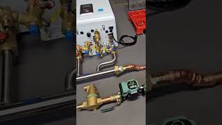 Radiant Heat Boiler System #shorts #boiler #navien