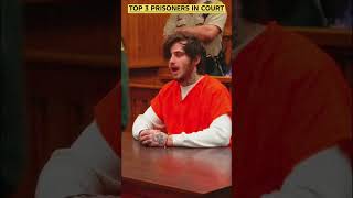 Inside the courtroom, emotions run high as the judge announces the sentence.The prisoner breaks down