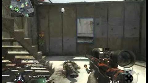 Black Ops : L96 No Scope and 360 Long Shot : Domination on Firing Range
