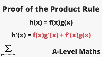 Proof of the Product Rule