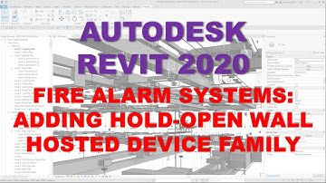 FIRE ALARM SYSTEM LESSON: ADDING HOLD-OPEN WALL HOSTED DEVICE FAMILY