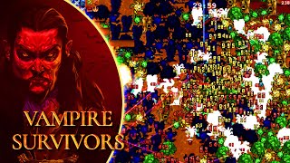 UNKILLABLE RUN ON THE NEW MAP!! (Vampire Survivors