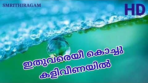 Ithuvareyee Kochu| ഇതുവരെയീ കൊച്ചു| Evergreen Malayalam Film Songs| SMRITHIRAGAM| സ്മൃതിരാഗം| HD