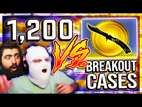 CS2 1200 BREAKOUT CASE BATTLE (BUTTERFLY UNBOXING)