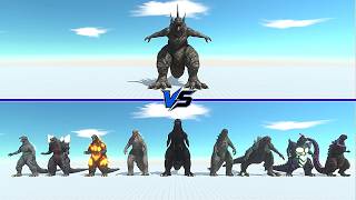 Godzilla Minus One vs All Godzilla - Animal Revolt Battle Simulator | ARBS screenshot 3