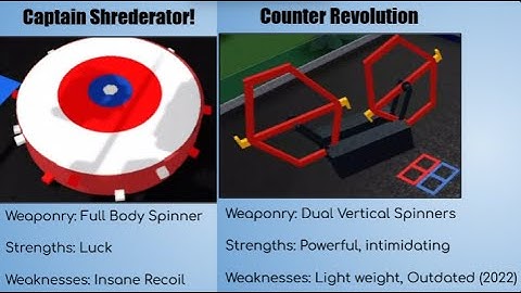 Captain Shrederator VS Counter Revolution (Roblox Babft Battle Bots)