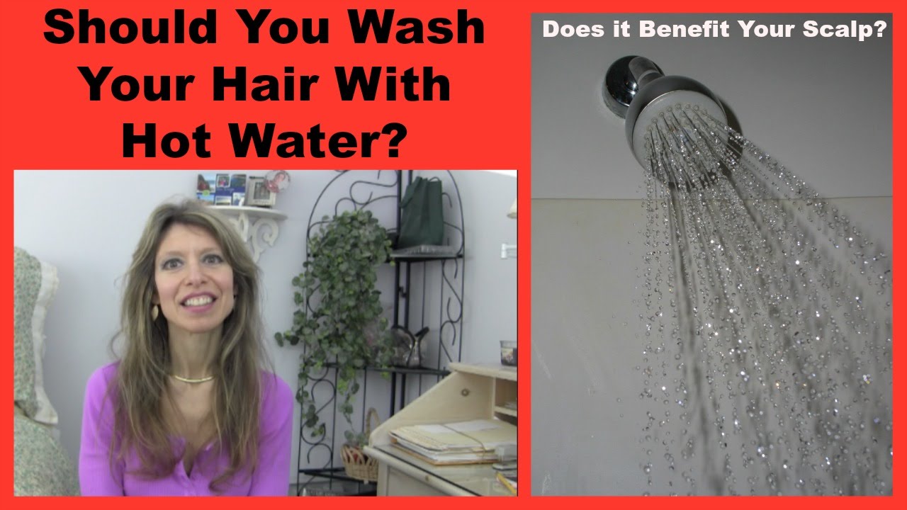 Hot Water vs. Cold Water To Wash Your Hair - YouTube