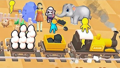 Unlock Rail Lands 🪨🔥🪵🚂 (part 16) _ News Gameplay 2022_Walkthrough, iOS Android Game~Nabila Games