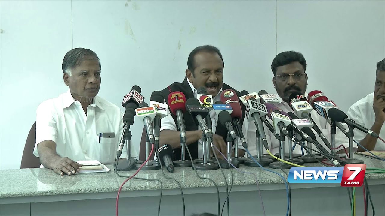 DMK has no rights to talk about alcohol ban : Vaiko | News7 Tamil