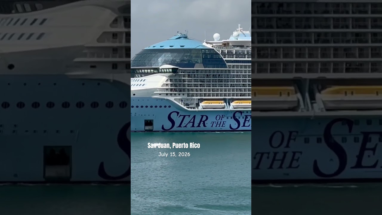 Star of the Seas: San Juan #cruise #cruiseship #sanjuan #royalcaribbean #travel