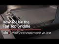 Weber Crafted Flat Top Griddle Overview and How to Season