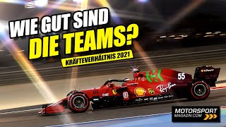 Formel 1 2021: Das erste Kräfteverhältnis der Saison