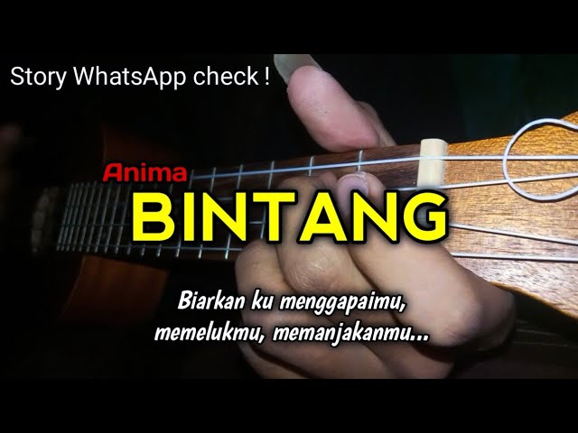 biarkan ku menggapaimu || ANIMA - BINTANG cover by Danu Apriyona class=