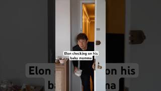 Elon checking on his baby momma #comedy #shorts