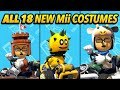 All 18 NEW Mii Suits in Mario Kart 8 DLC! (Wave 6 Showcase)