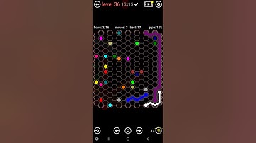 How To Solve Flow Free Hexes Premium 15x15 Mania Level 36 Board Walk Through Solution Walkthrough