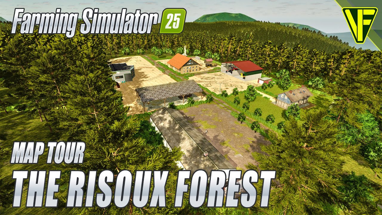 Great For Forestry From Scratch | The Risoux Forest | FS25 Map Tour