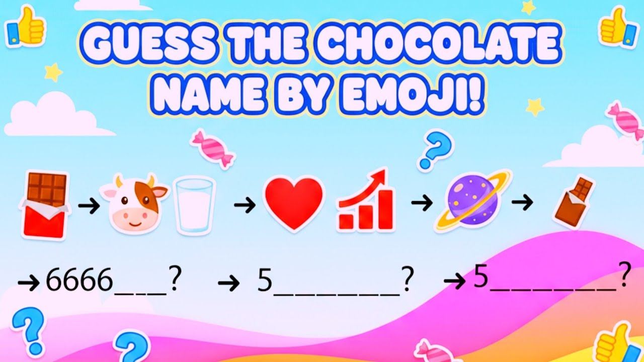 🤔GUESS THE CHOCOLATE NAME ? ||चॉकलेट का नाम बताओ? 